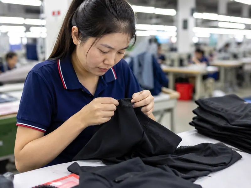 Garment quality inspection in China